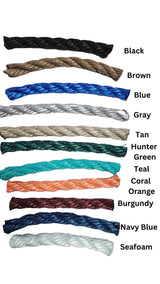 Lobster Rope Swing, Solid Color, Handmade and Perfect for outdoor play Little Salty Rope