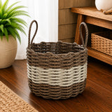Brown & Tan Rope Basket Little Salty Rope