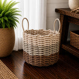 Brown, Tan & Light Tan Ombre Rope Basket Little Salty Rope