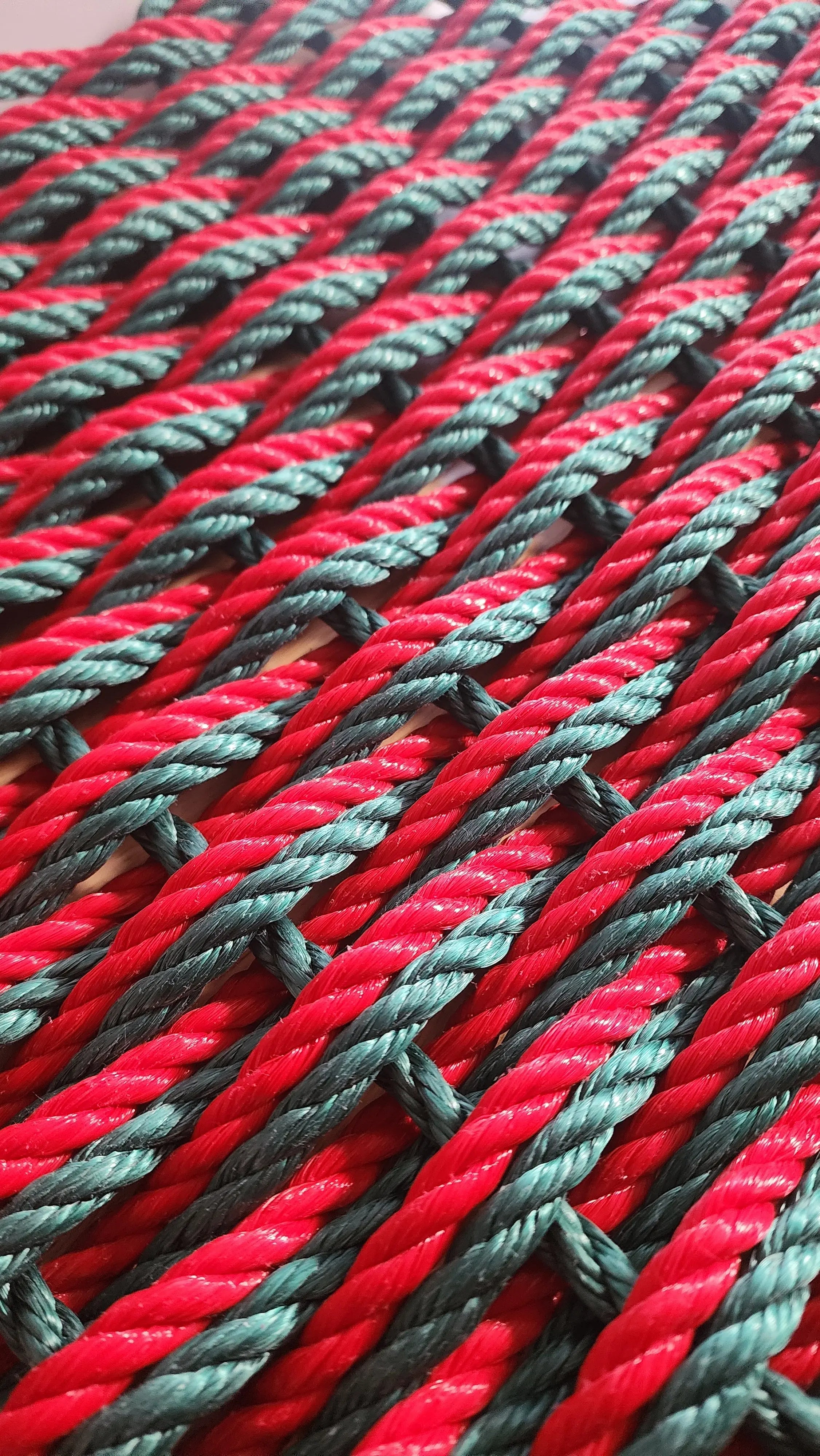 Doubleweave Rope Mat made with Lobster Rope Color – Little Salty Rope