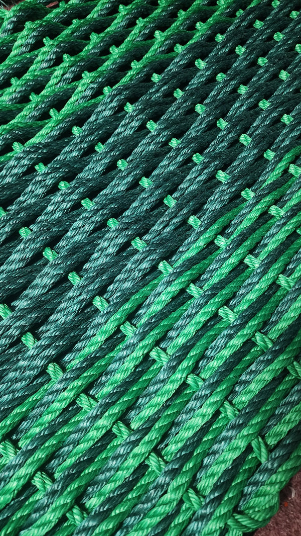 Plastic Container Rope Mat Large Double Weave Rope Mats – Little Salty Rope