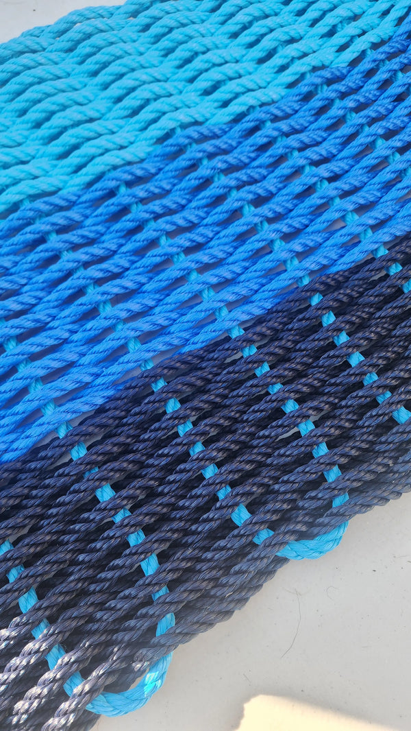 Midnight Blue, Blue, Light Blue Ombre Little Salty Rope