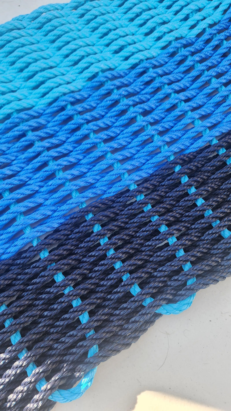 Midnight Blue, Blue, Light Blue Ombre Little Salty Rope