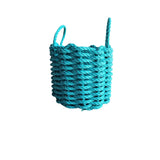 Solid Color Maine Lobster Rope Storage Basket Little Salty Rope