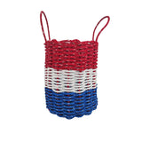Red White and Blue Lobster Rope Basket