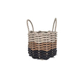 Authentic Maine Lobster Rope Storage Black, Brown, Tan Ombre Little Salty Rope