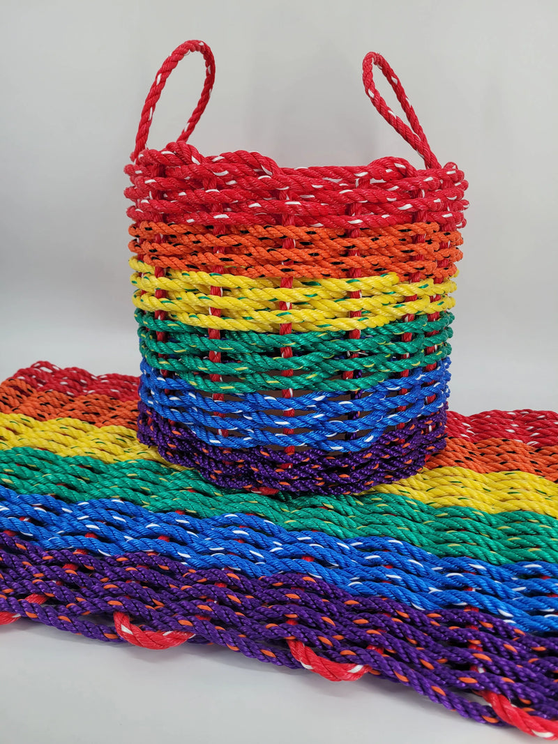 Small Lobster Rope Baskets, Colorful, Centerpiece, Gift Basket – Little  Salty Rope