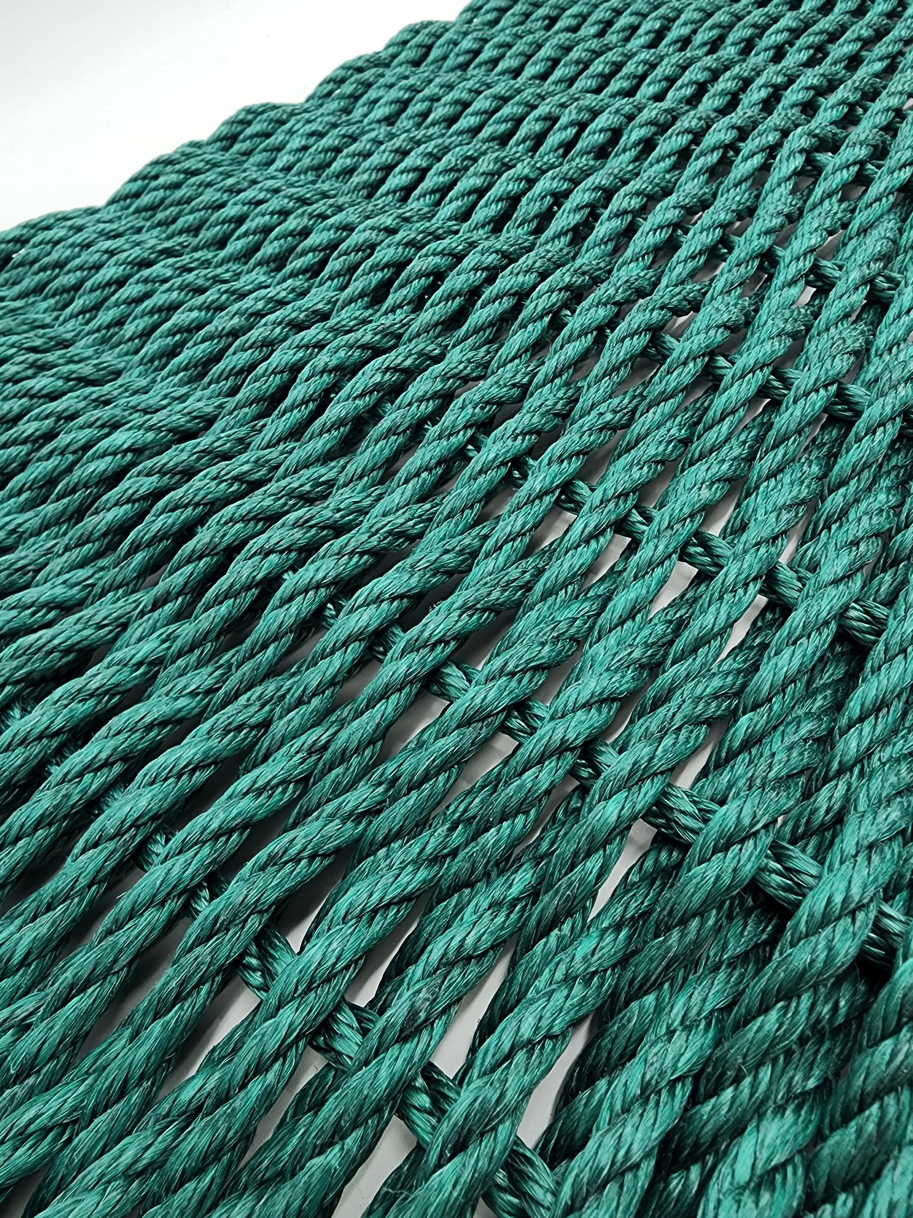 Matte Premuim Rope Solid Color Lobster Rope Doormat | Handwoven Maine Welcome Mat – Little ...