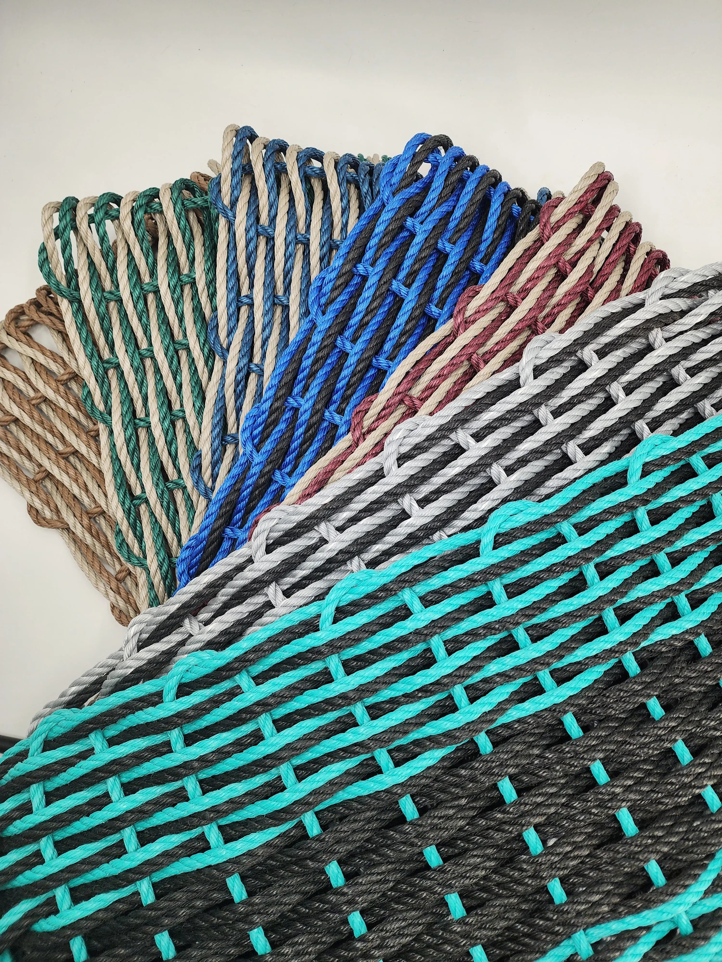 Double Weave Rope Mats, 31 x 18, Color Options Available – Little Salty ...