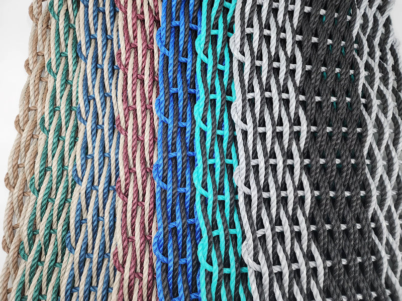 Double Weave Rope Mats, 31 x 18, Color Options Available – Little Salty ...