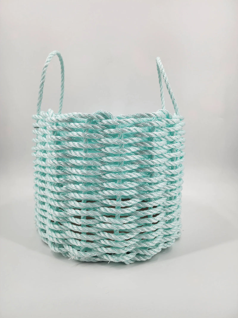 Solid Color Maine Lobster Rope Storage Basket Little Salty Rope