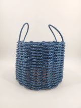 Solid Color Maine Lobster Rope Storage Basket Little Salty Rope