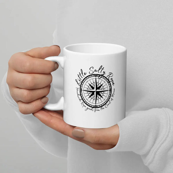 Little Salty Rope White glossy mug Little Salty Rope